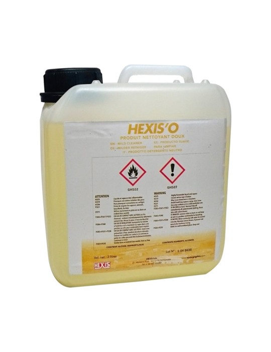 HEXISO2L - Chauffant Jaune Bidon de 2 Litres